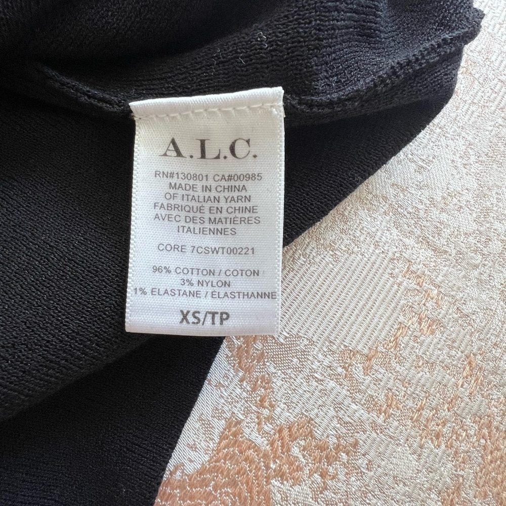 NWOT ALC RACERBACK TURTLENECK SIZE XS - Picture 5 of 7